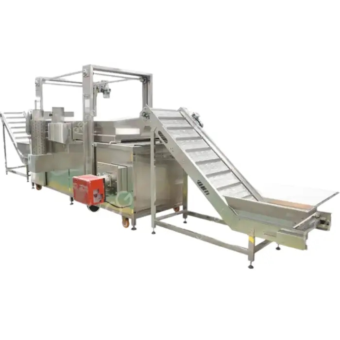 Professional Automatic Pork Rinds Frying Machine Pork Skin Frying Machine Pork Rinds Fryer