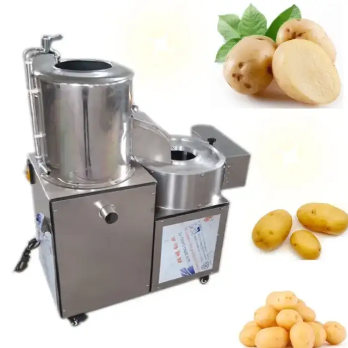 Vegetable Cleaner Device Electric Peeler for Multis Vegetables Taro Carrot Sweet Potato Root Vegetable Washing