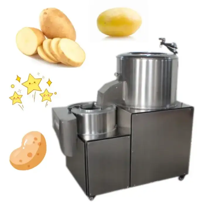 Vegetable Cleaner Device Electric Peeler for Multis Vegetables Taro Carrot Sweet Potato Root Vegetable Washing