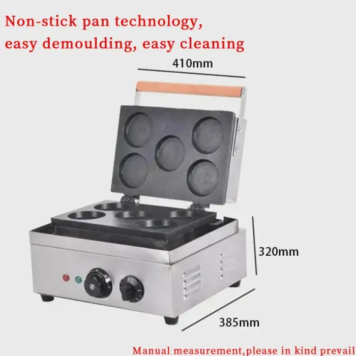 Waffle Making Machine Red Bean Wheel Cake Locomotive Wheel Cake Snack Equipment