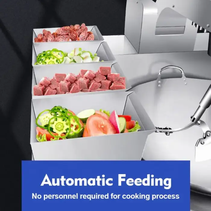 Intelligent Restaurant Auto Cooking Machine Fried Rice Machine Cook Robot