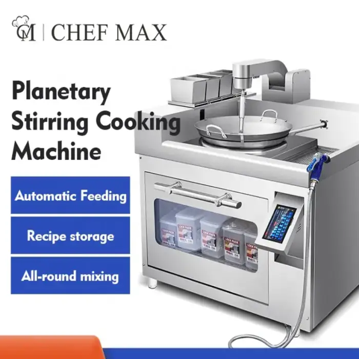 Intelligent Restaurant Auto Cooking Machine Fried Rice Machine Cook Robot