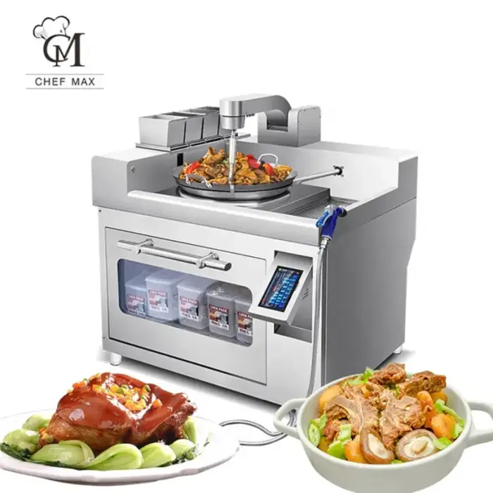 Intelligent Restaurant Auto Cooking Machine Fried Rice Machine Cook Robot