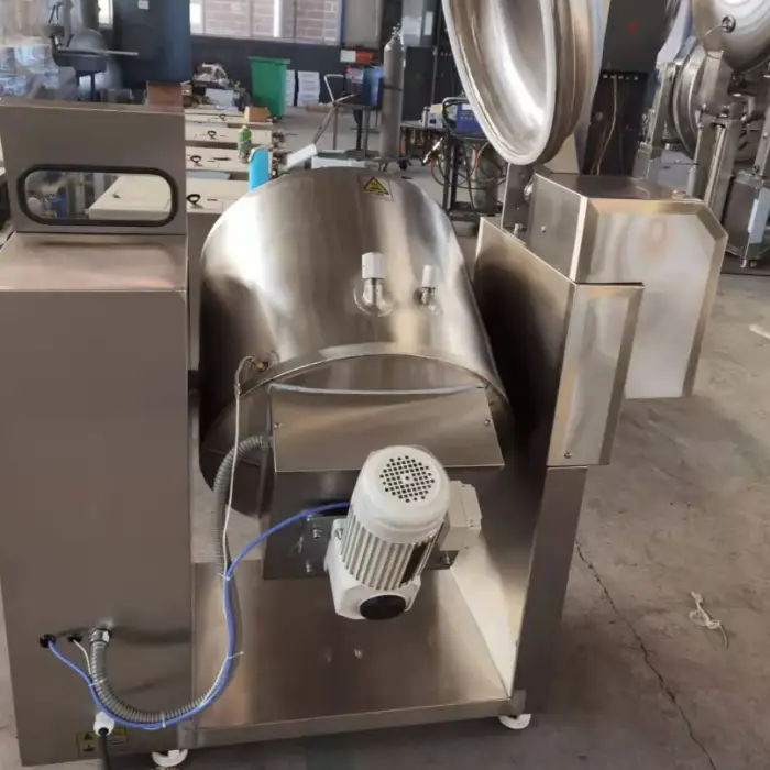 Food Processing Industrial Jacketed Kettle Automatic Cooking Mixer Machine