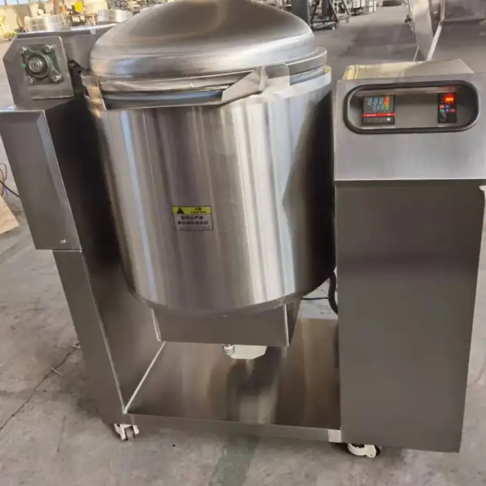 Food Processing Industrial Jacketed Kettle Automatic Cooking Mixer Machine