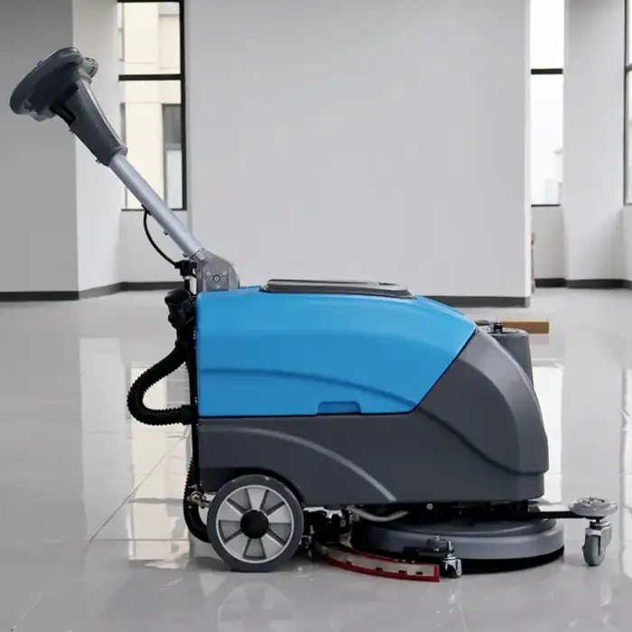 SJ25 Walk Behind Floor Sweeper Machine Battery Powered Industrial Commercial Floor Scrubber Dryer