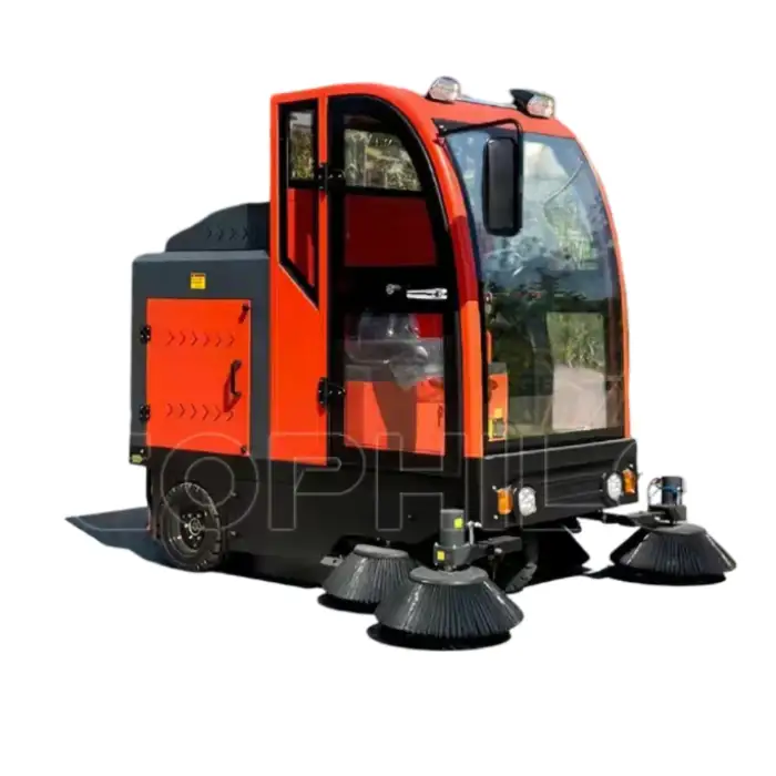 48V Electric Ride-On Floor Sweeper