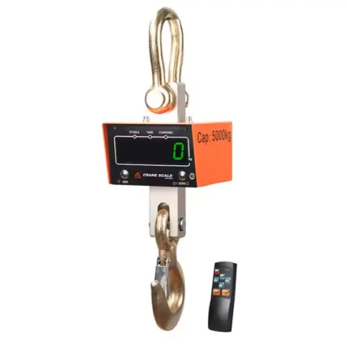 Waterproof 10 Ton Crane Scale, High Precision Weighing Scales