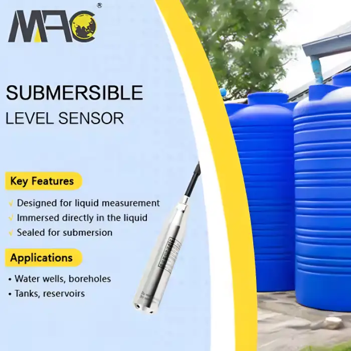 Macsensor Water Level Sensor – Industrial Grade