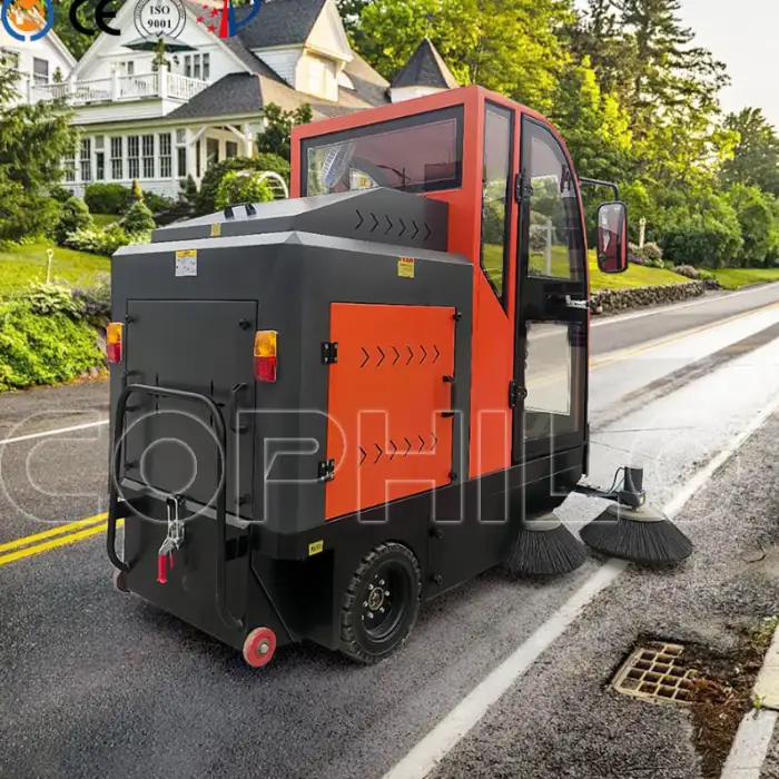 48V Electric Ride-On Floor Sweeper