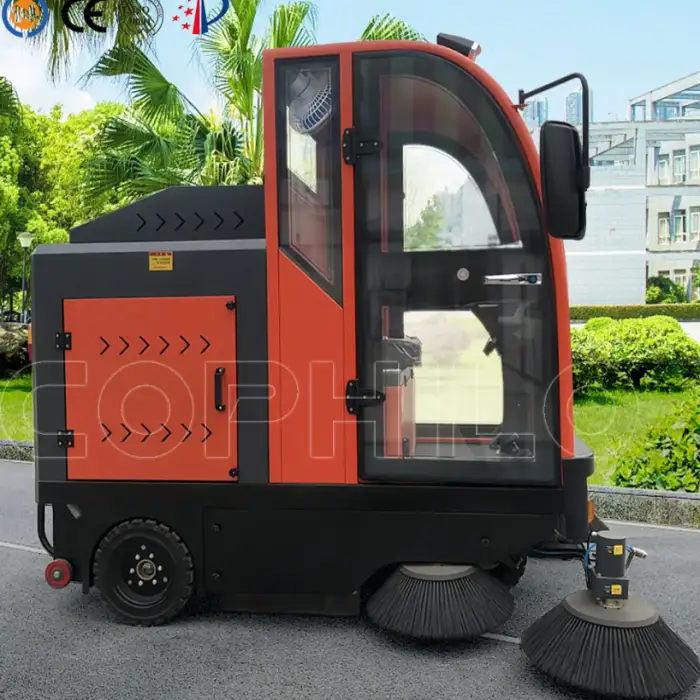 48V Electric Ride-On Floor Sweeper