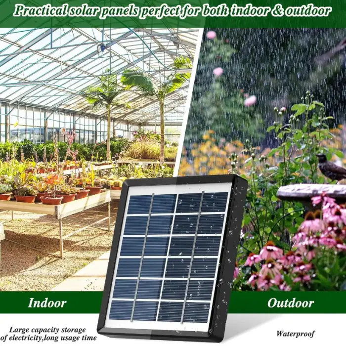 Greenhouse Hydroponics Equipment Micro Drip Pumps Controllers Dripper System Kit Solar Powered Auto Watering Irrigation