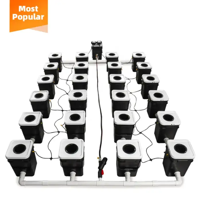 Hydroponic Grow Room Recirculating Hydroponic Pot Growing System