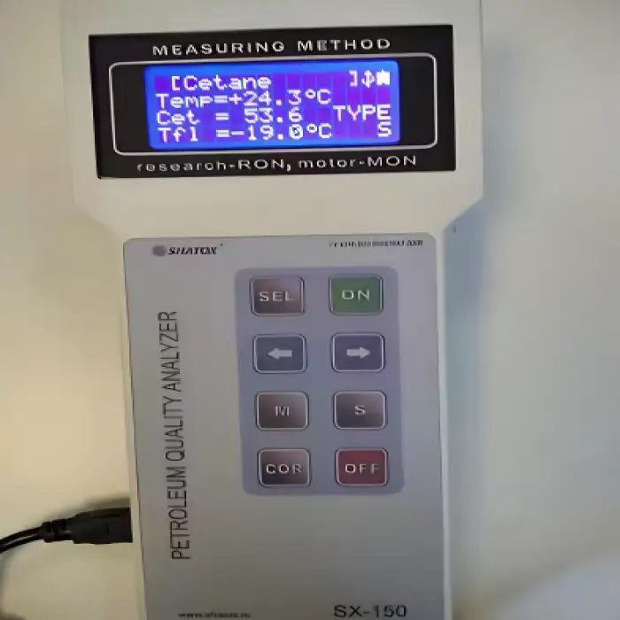 Portable Oil Octane Analyzer for Accurate Testing