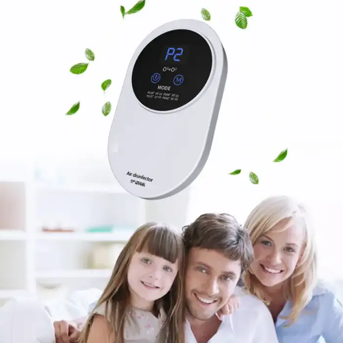 Portable Mini Ozone Generator Home Ionizer Air Purifier