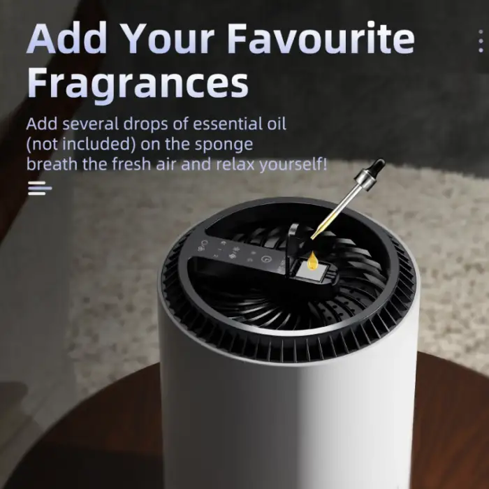 Advanced technology 7 stages smart hepa air purifier home household air purifiers