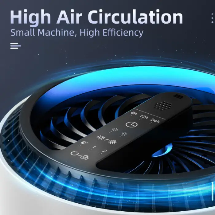Advanced technology 7 stages smart hepa air purifier home household air purifiers