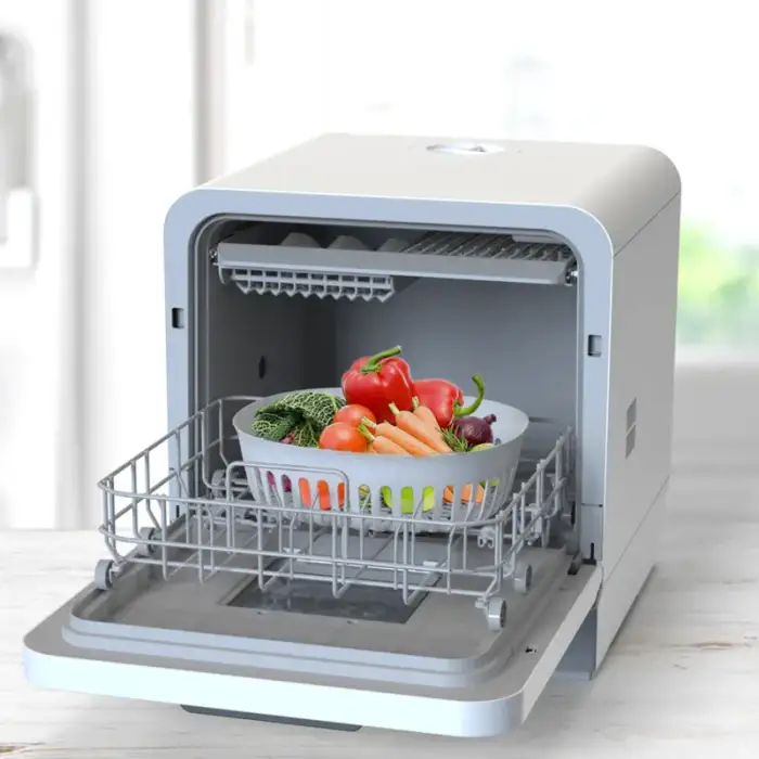 Portable Table-Top Full-Automatic Mini Dishwasher Home Kitchen Appliance OEM System