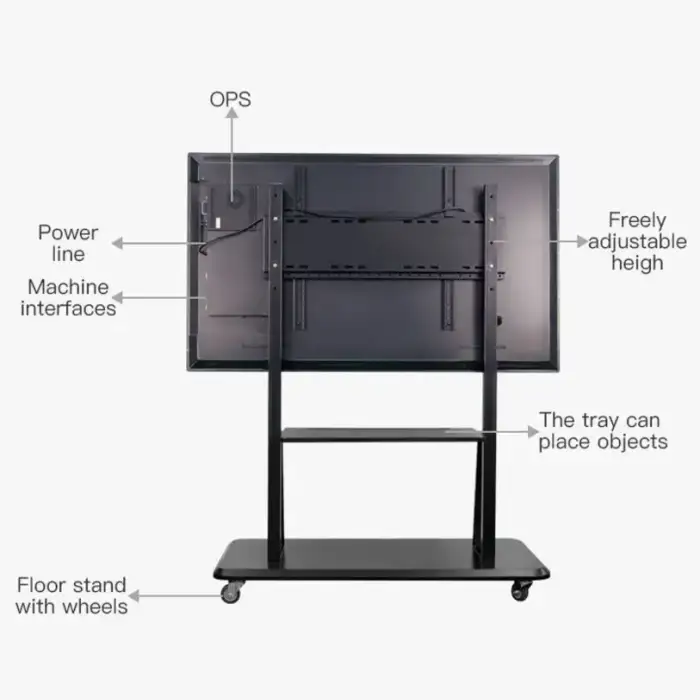 Pen Finger Touch WIFI LCD Digital Interactive Smart Boards for School Teaching-55 65 75 85 86 98 110 Inch