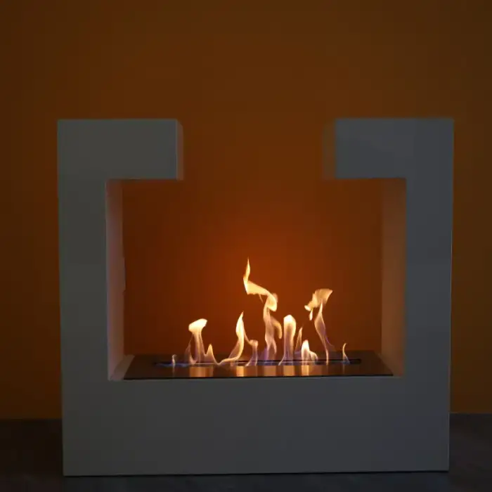 Eco-friendly 40 inch  intelligent electric bio ethanol design fireplace 1000mm inserts heater Alcohol Real Flame Fireplace