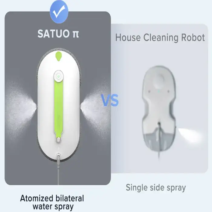 APP + Remote Control Smart Water Spray Electric Window Cleaner Automatic Glass Window Cleaning Robot