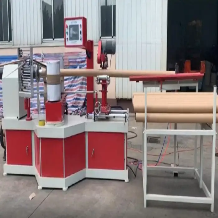 Two-head Paper core tube machine