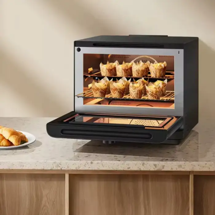 Multi-Function Steam and Bake Oven with Microwave Technology