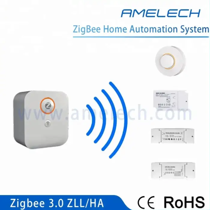 2.4g wireless zigbee ha 1.2 smart home automation gateway