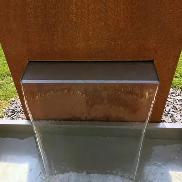 Home Decor Garden Waterfall - Outdoor Corten Steel Water Fountain