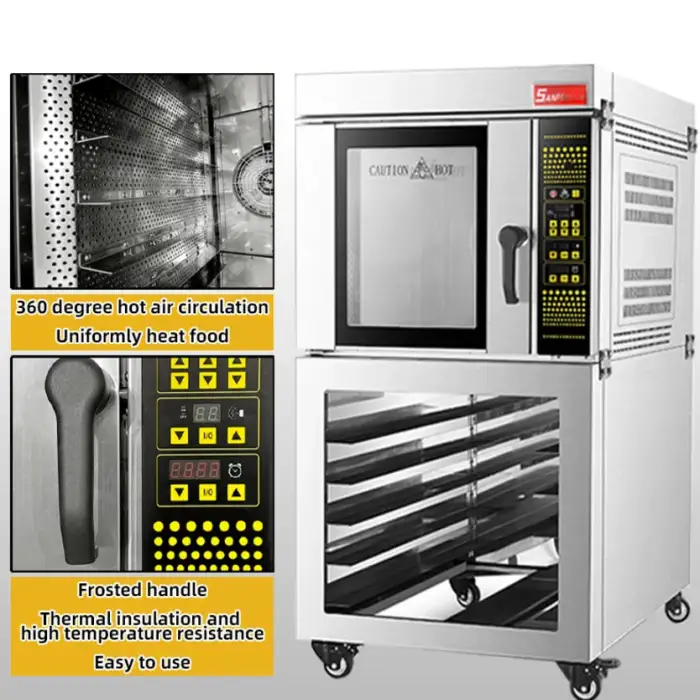 Three-Pulse Blast Stove Oven for Spray and European Bag for Home and Restaurant Use