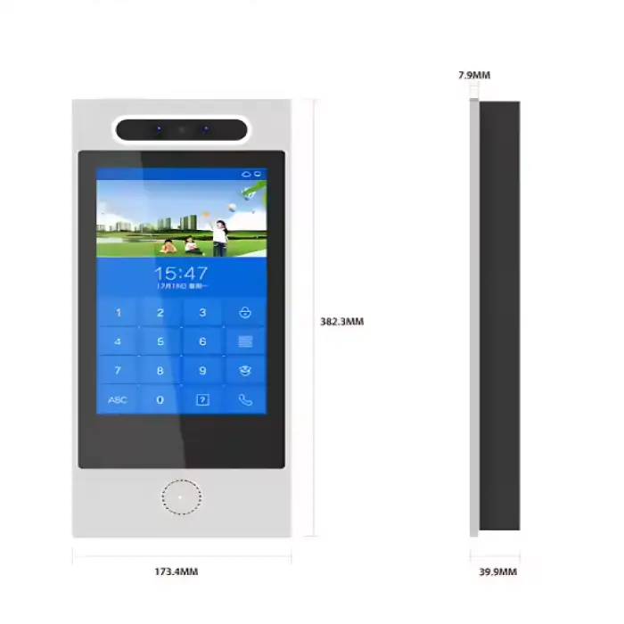 TC 5000D 20B Digital Intercom Outdoor Station with Facial Recognition