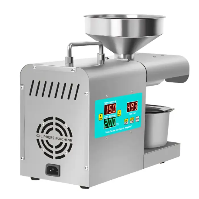 RG-312 Oil Press Machine 820W Compact Design for Home Oil Extraction