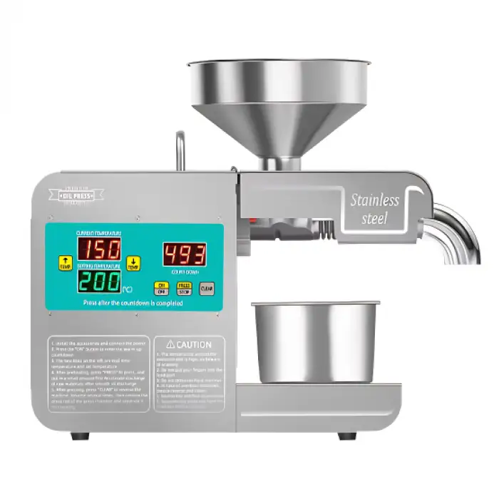 Electric Oil Press Machine T1S For Home Use