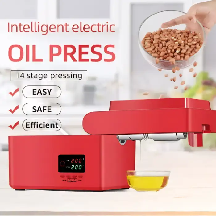 Electric Oil Press Machine RG-108 – Oil Extractor for Seeds and Nuts