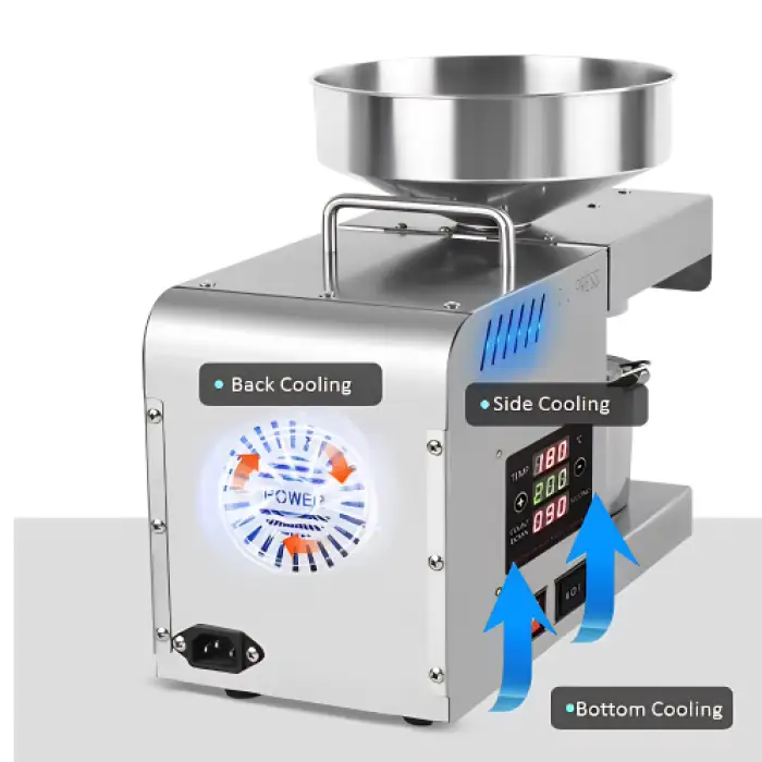 The X5S Intelligent Oil Press Machine