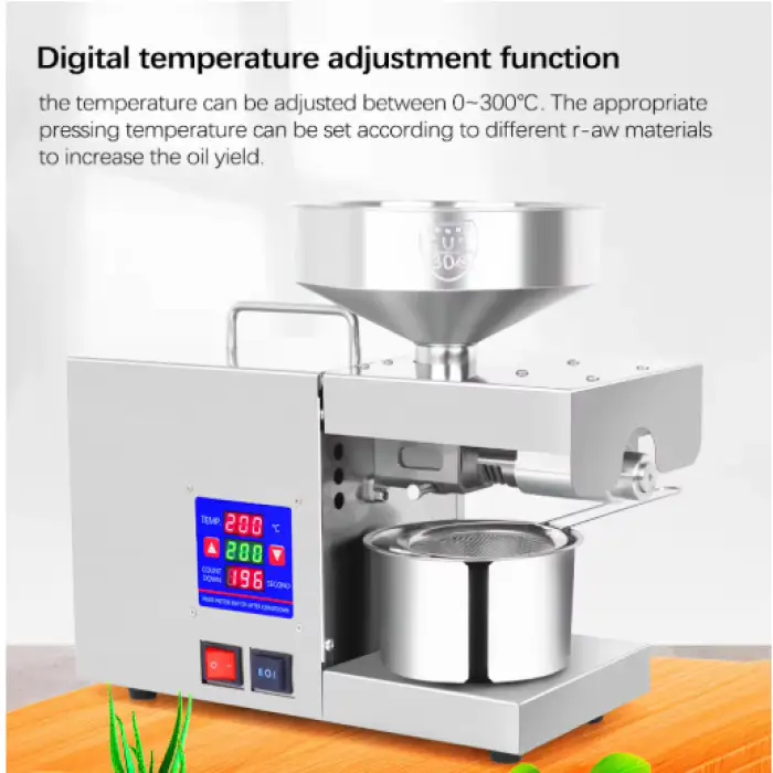 LTP333 Automatic Cold Oil Press Machine – High-Efficiency Oil Extraction