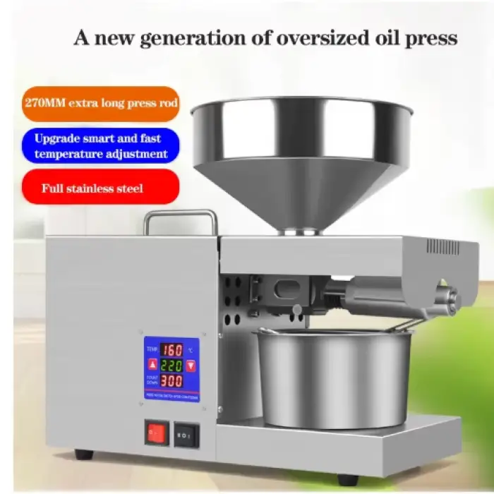 K38 Automatic Cold Oil Press Machine – High-Efficiency Oil Extraction