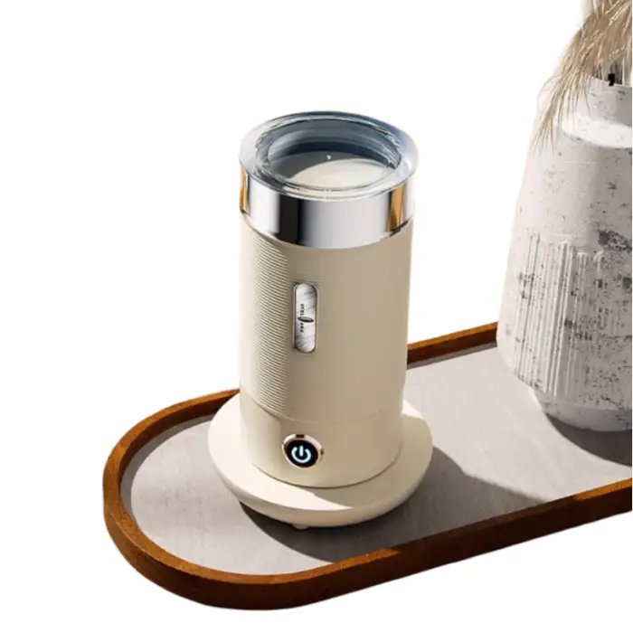 Stainless Steel Automatic Electric Portable Coffee Foam Maker Mini Steam Kitchen Italian Coffee Milk Frother Warmer