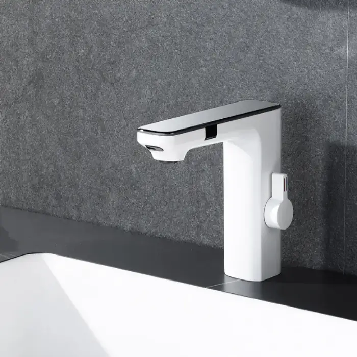 Sensor Touchless Smart Digital Bathroom Faucet for Sin