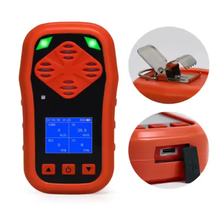 BTQ-YA-CDX4 Portable Multi-Gas Monitor – Combustible, Oxygen, Toxic Gas Detection