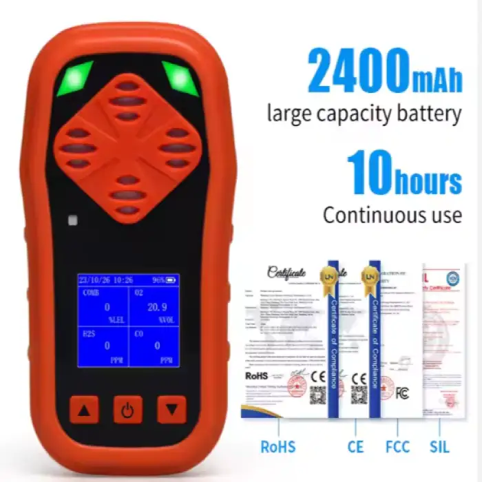 BTQ-YA-CDX4 Portable Multi-Gas Monitor – Combustible, Oxygen, Toxic Gas Detection