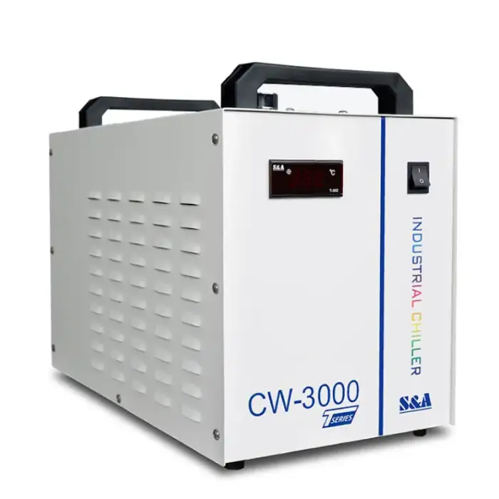 High Precision Air Cooled Chilling Equipment Industry Water Chiller Cw3000 Cw5000 Cw5200 Machine for Co2 Laser Tube Machine