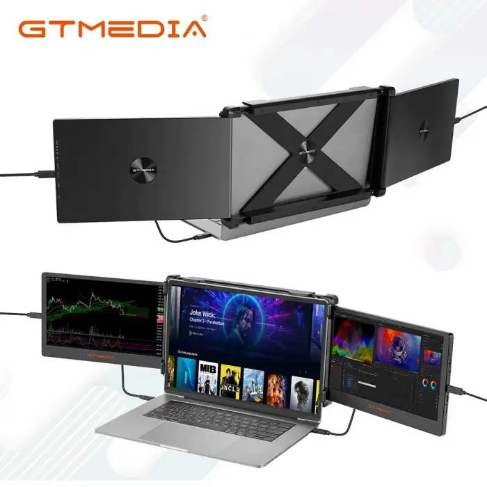 11.6 Inch Laptop Triple Dual Extender Screen Laptops Monitor