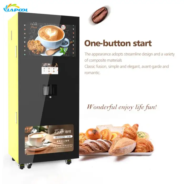 Smart Fully Automatic Coffee Vending Machine LY-JK83