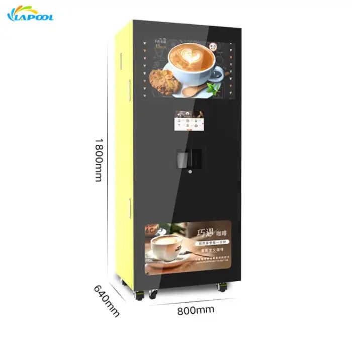 Smart Fully Automatic Coffee Vending Machine LY-JK83