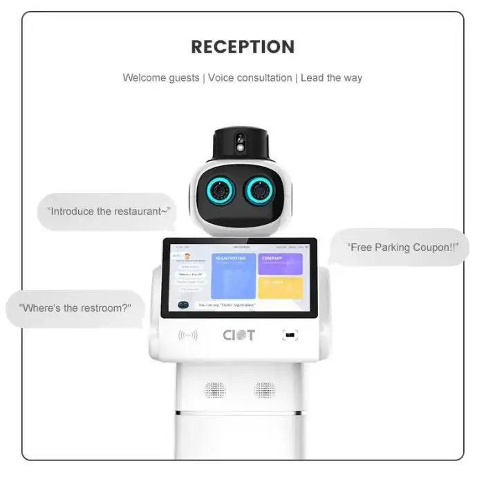 Uwant AI Humanoid Robot – Intelligent Server Robot