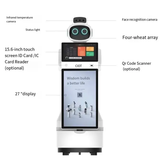 Uwant AI Humanoid Robot – Intelligent Server Robot