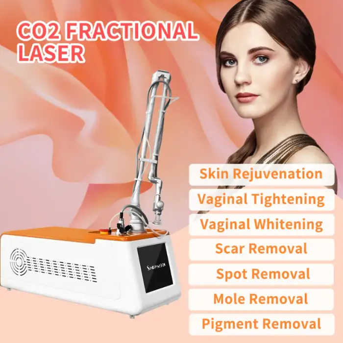 Portable CO2 Fractional Lazer Machine Vaginal Rejuvenation Machine Tightening / CO2 Lazer