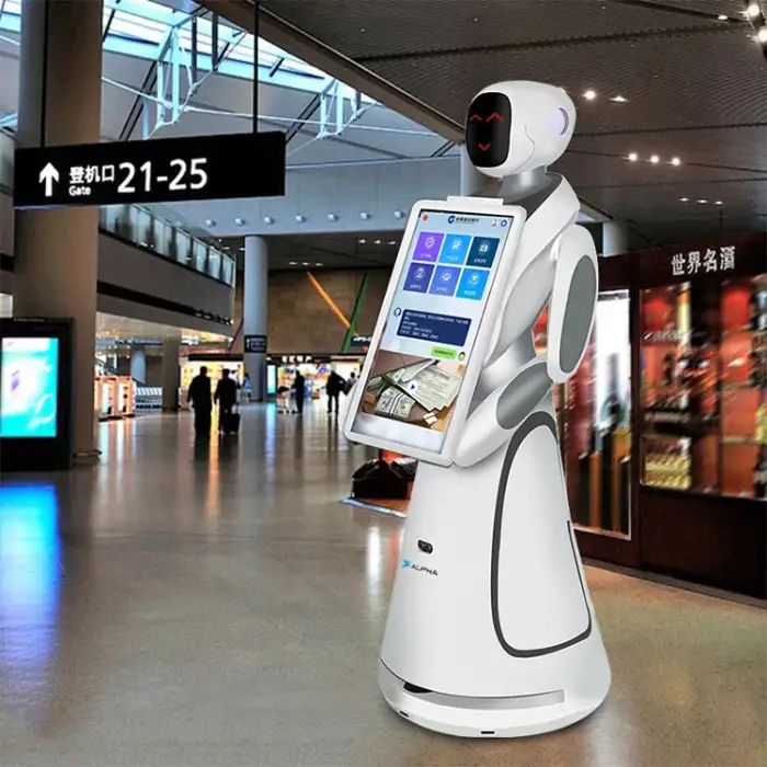 Amy Plus Reception Robot - Smart Interactive Hospitality Solution