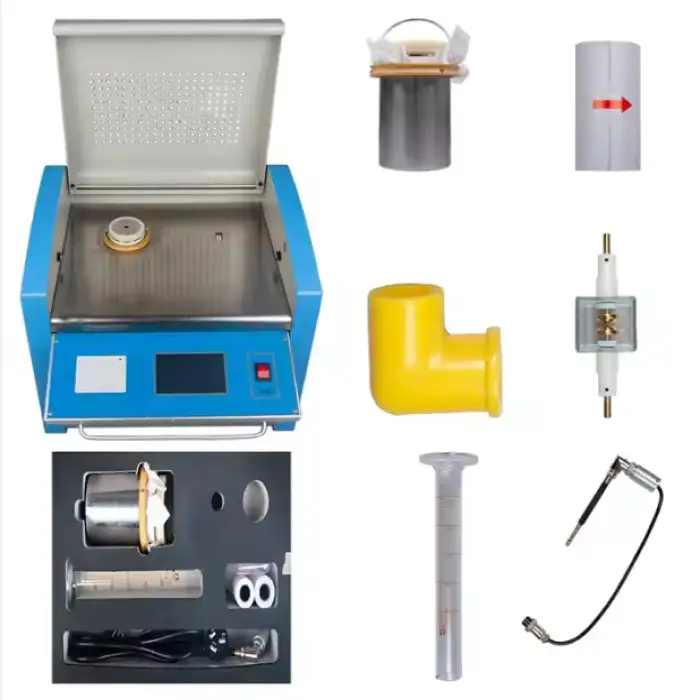 Insulation Oil Dielectric Loss Tester DC Resistivity Tester Automatic Tan Delta Test kit